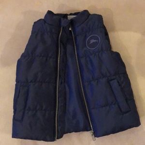 2T Tommy Bahama Navy Puffer Vest